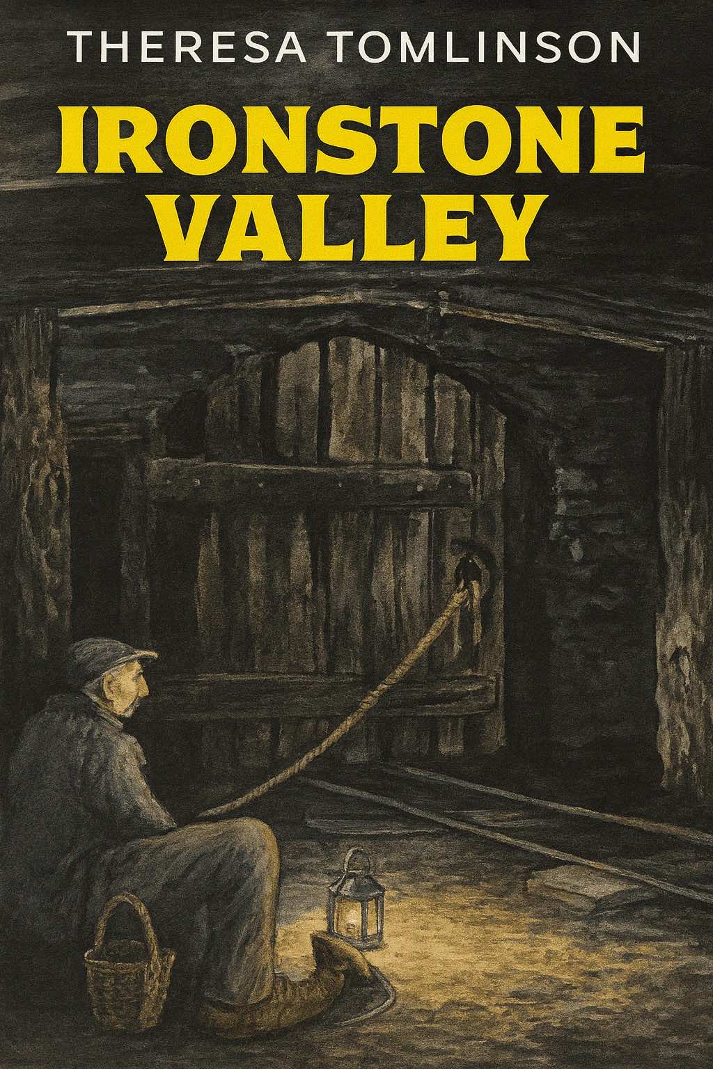Cover of Ironstone Valley by Theresa Tomlinson – children's historical novel about life in a Yorkshire ironstone mine