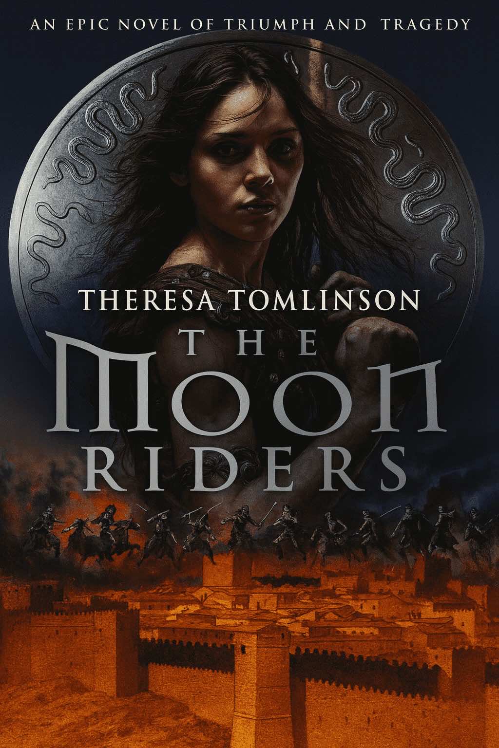 Cover of The Moon Riders by Theresa Tomlinson – Troy and the Women Warriors